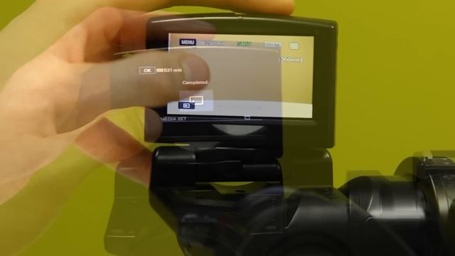 Sony HXR MC-2000 Guide (Recording Format, Storage, Exposure, Aperture, Focus, White Balance) смотреть онлайн