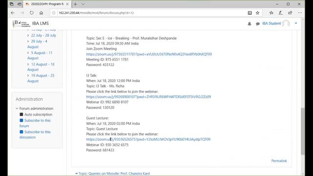Chandra Kant - Moodle Dashboard, Announcements and Calendar set-up смотреть онлайн