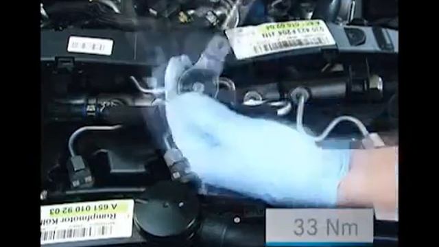 Update the fuel system on engine OM 651 to the most current series production configuration смотреть онлайн