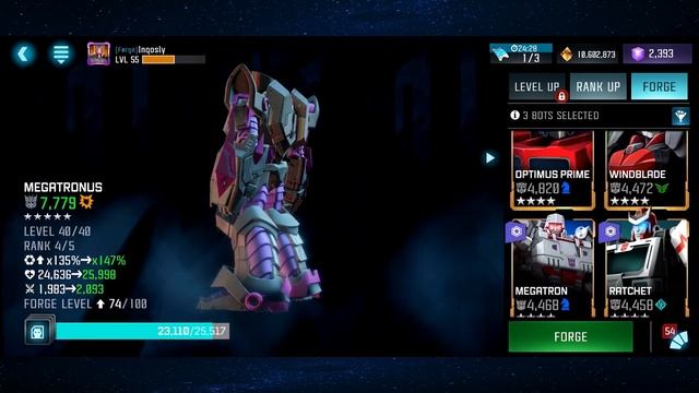 5 Star Megatronus Dupe and Forge 100 - Transformers: Forged to Fight смотреть онлайн