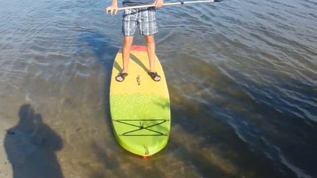 Сап борд(доска)Жесткий,из эпоксидной смолы и стеклоткани.SUP Board a tough, self-made of fiberglass смотреть онлайн
