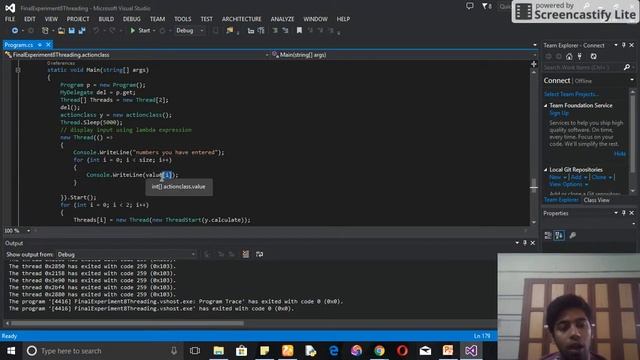 Ex 8 Threading and Synchronization смотреть онлайн