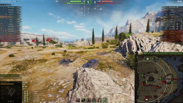 B-C 12 t - 3 Frags 5.1K Damage - All flanks! - World Of Tanks смотреть онлайн