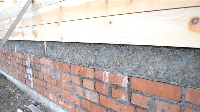 Арболит. Стройка дома апрель - май 2016 смотреть онлайн