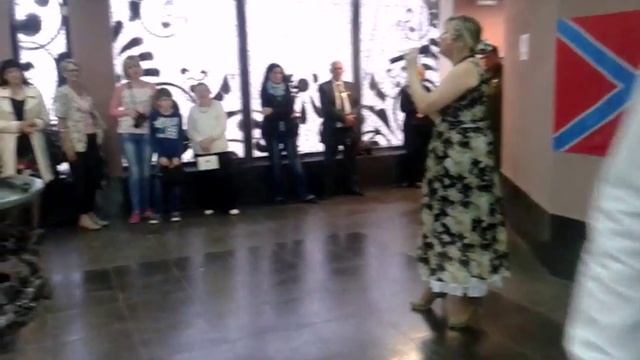 Открытие выставки донецкого кузнеца Виктора МИХАЛЕВА Татьяна Шульгина ПОГОВОРИ СО МНОЮ, МАМА, смотреть онлайн