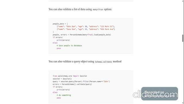 Python Schema Validation with Marshmallow | Python Code Nemesis | Database | PostGreSQL смотреть онлайн