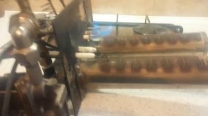 Переделка газовой горелки напольного котла.