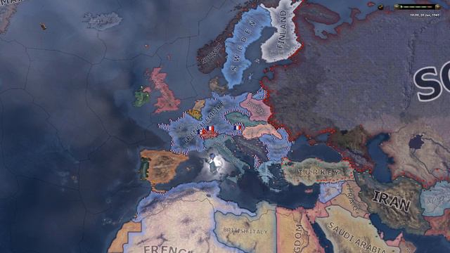 WHAT IF NAPOLEON JOINS THE ALLIES I Hoi4 Timelapse смотреть онлайн