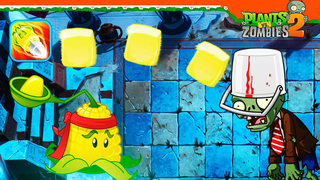 ? НОЧНОЙ ЕГИПЕТ! ЗЕРНОПУЛЬТА ПУЛЕМЁТ! ? Plants Vs Zombies 2 Eclise (Растения против зомби 2