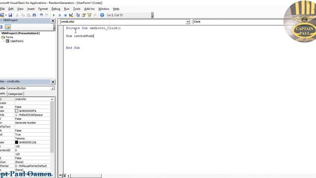 How to Create a Lottery Number Generator in PowerPoint using Random Function with VBA смотреть онлайн