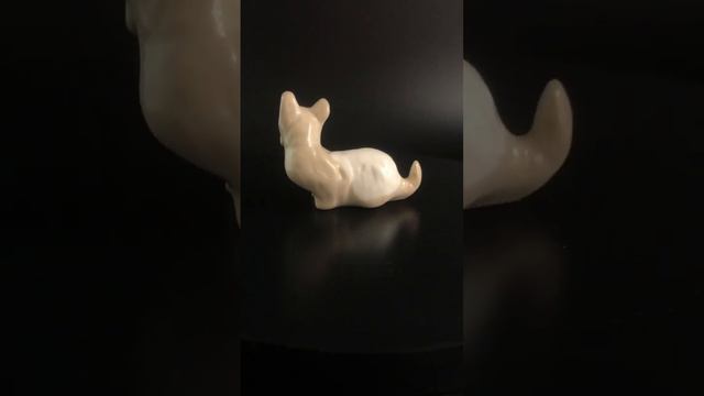 Статуэтка «Шотландский терьер», ЛФЗ, фарфор, СССР, 1970-е гг. смотреть онлайн