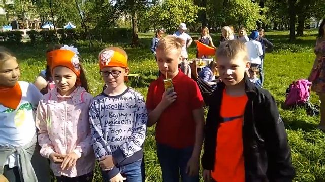 Видео отзыв. 23.05.18 Пиратский квест Форт Боярд на выпускной 4 класс в парке 60-летия Победы смотреть онлайн