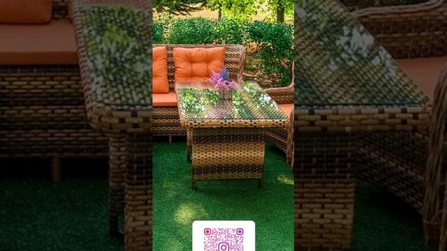 Садовая мебель из ротанга Грегори Меланж Украина смотреть онлайн