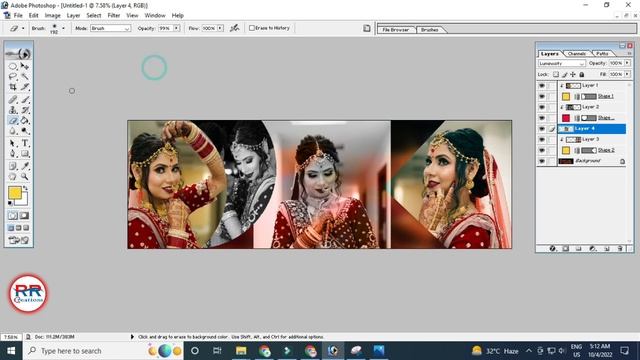 12x36 Wedding Album Design in Photoshop 7.0 Hindi Tutorial | Wadding Karizma Album Design In Hindi смотреть онлайн