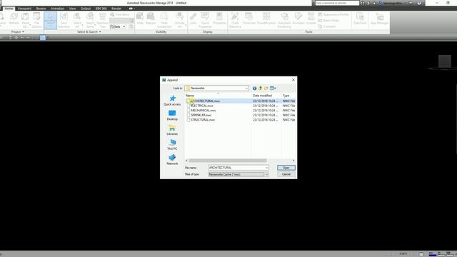 LEARNING NAVISWORKS: LESSON 6 HOW TO APPEND OR MERGE MODELS IN NAVISWORKS смотреть онлайн
