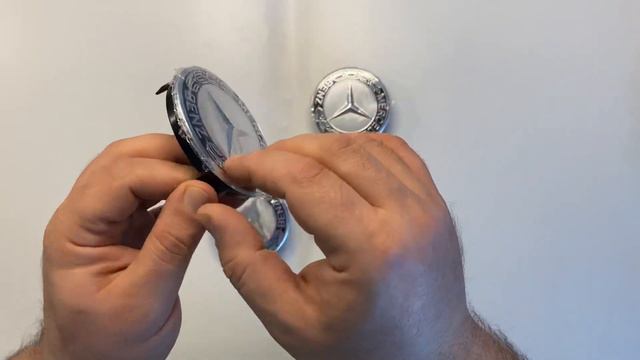 Колпак на диск Mercedes Classic синий 75 мм 4 шт. Уценка смотреть онлайн