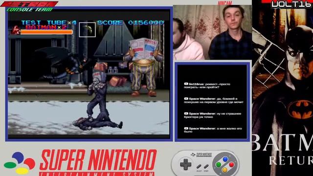 Batman Returns / Snes / Volt16 и Green / выполняем Реквест смотреть онлайн