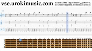 Как играть на Мандолине Besame Mucho Табы часть 1 упражнения um-b821