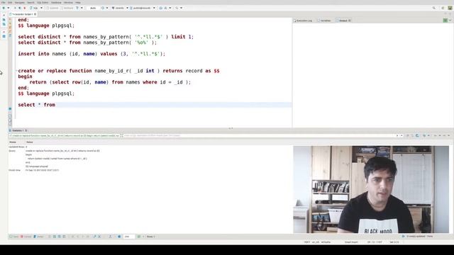 PostgrSQL, тип RECORD смотреть онлайн