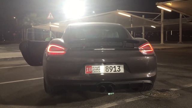 Porsche Cayman GTS 2015 sound