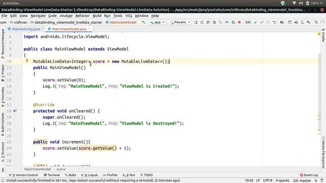 Android LiveData (JAVA) Tutorial | LiveData Step By Step For Beginners | Android JET PACK (Part-3) смотреть онлайн