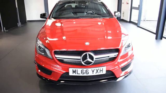 USED MERCEDES-BENZ CLA 2.0 AMG CLA 45 4MATIC 4DR AUTO 375 BHP смотреть онлайн