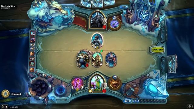 Hearthstone Knights of the Frozen Throne with Charmed - Malfurion Druid vs The Lich King (9/9) смотреть онлайн