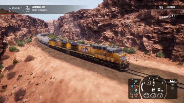 This Is Cane Creek! | Train Sim World 2 Union Pacific AC4400CW (PC) смотреть онлайн