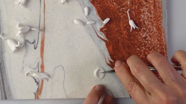 Unreal 3D TEXTURE! Stunning Bluebell Art Anyone Can Try! | AB Creative Tutorial