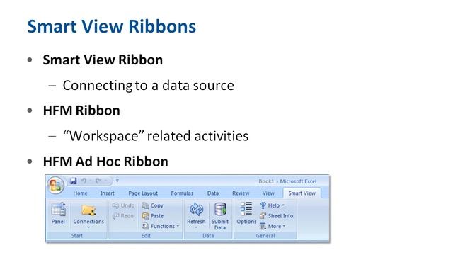 Smart View Ribbon Smart View for HFM Training Course from Keyteach - 04 смотреть онлайн
