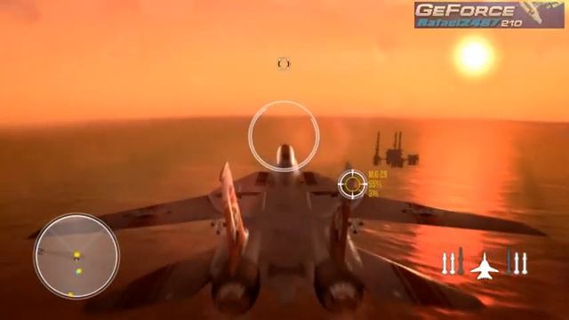 Top Gun Hard Lock (GeForce 210 + E6550) PC Gameplay HD смотреть онлайн