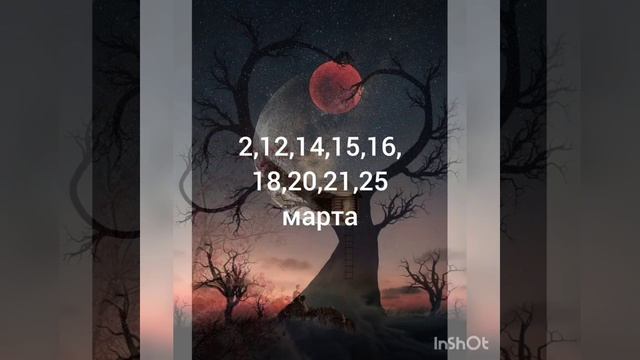 ?МАРТ 2023 неблагоприятные дни #лунныйкалендарь #панчанга #астролог #джйотиш смотреть онлайн