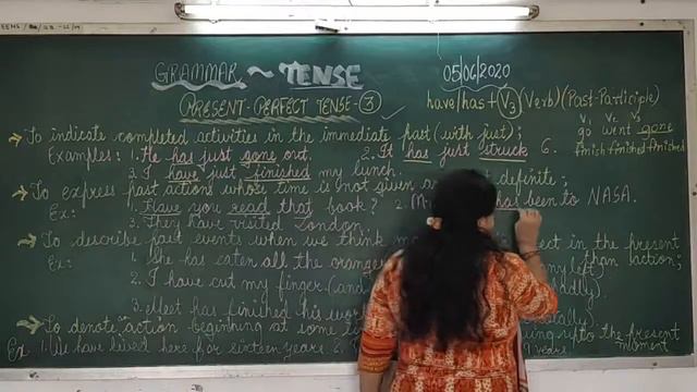 GRAMMAR ( PRESENT PERFECT TENSE) смотреть онлайн