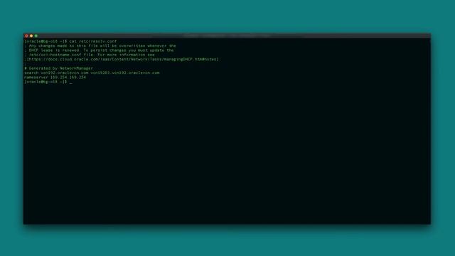 Network Configuration Files on Oracle Linux смотреть онлайн
