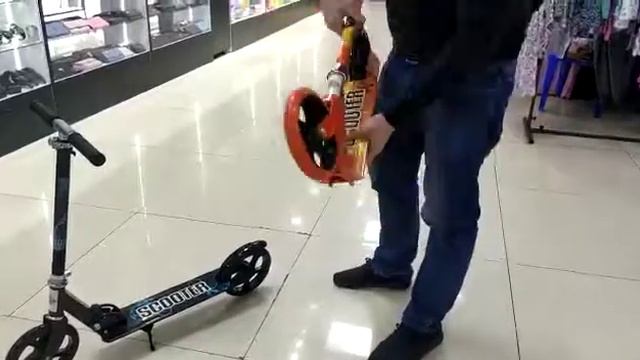 Самокат Scooter Max 109в 100 кг обзор от 13102018 смотреть онлайн