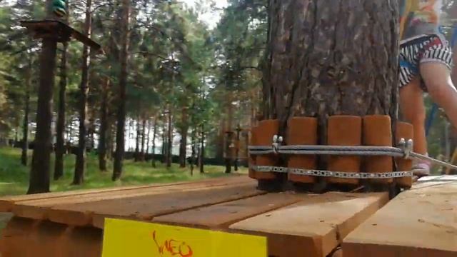 Веревочный Парк "УЛЕЙ" 2 уровень 2019г смотреть онлайн