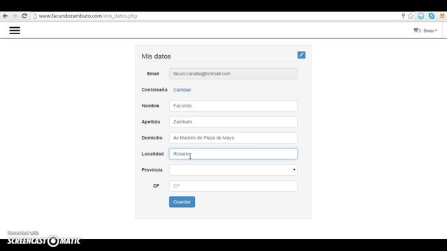 User Side Demo Shopping Cart in PHP, jQuery and HTML5 смотреть онлайн