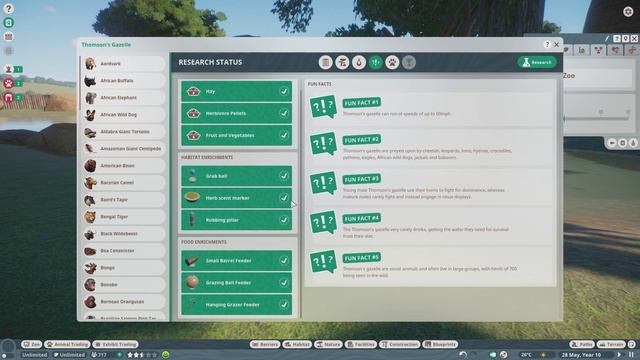 Thomson's Gazelle Gameplay Planet Zoo Deluxe Edition Animals смотреть онлайн