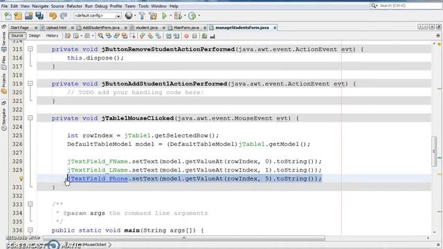 JAVA - Student Information System Project In Java Using NetBeans With Source Code | Part 14 смотреть онлайн