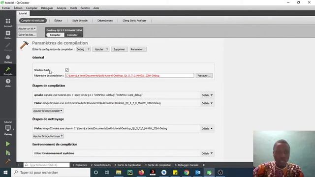 Ouvrir un projet Qt existant et corriger les bugs смотреть онлайн