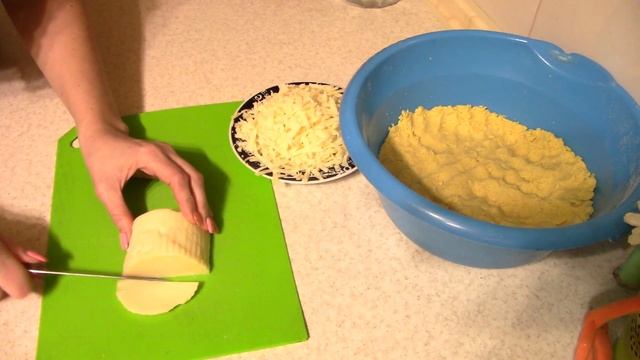 Чвиштари- Кукурузные лепешки с сыром. смотреть онлайн