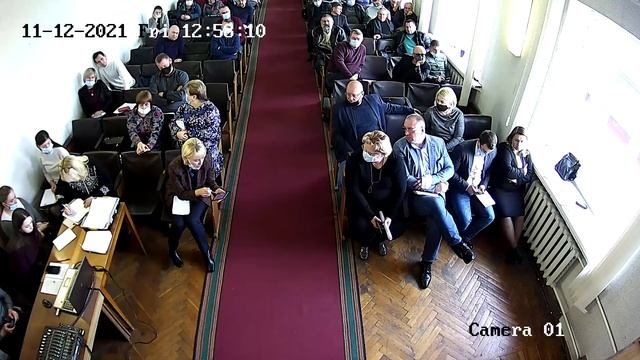 Чергова 18 сесія Іванківської селищної ради VIII скликання (12.11.2021). Камера 3. Частина 4. смотреть онлайн