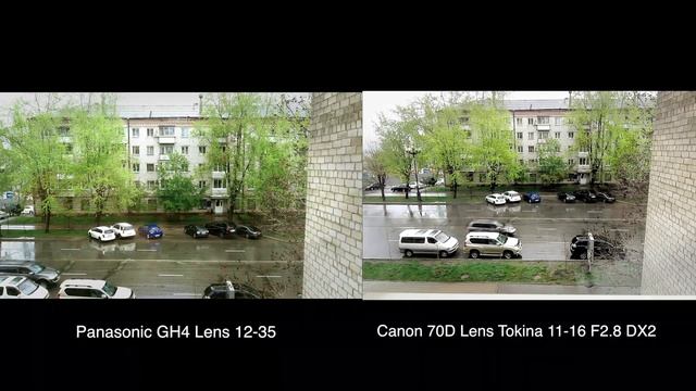 Test Panasonic GH4 & Canon 70D