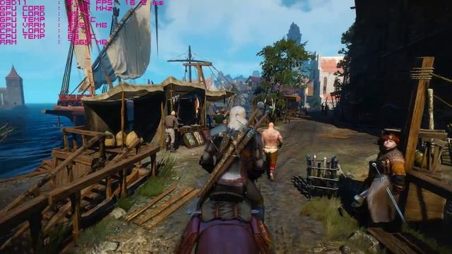GTX 1060 Notebook Benchmark Witcher 3 ULTRA / HW OFF - NVIDIA incredible performance смотреть онлайн