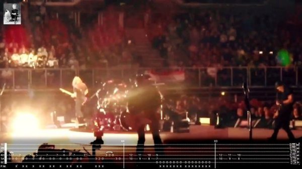 Metallica Seek and Destroy Backing Track (for rhythm guitar) (with voice)