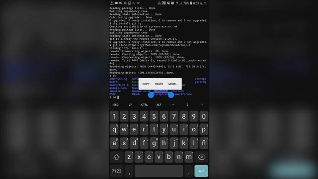 Instala Tool-X Termux смотреть онлайн