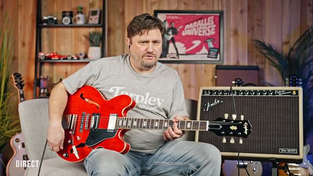 2022 Epiphone Joe Bonamassa 1962 ES-335 Tribute Guitar Review | This Electric Guitar Is Blues Delux смотреть онлайн
