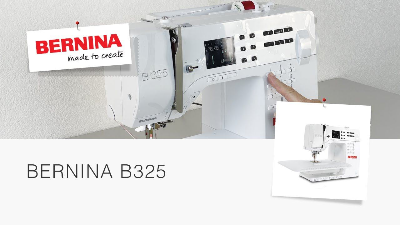Обзор BERNINA B325 | Почему именно она? смотреть онлайн