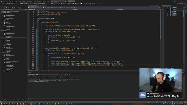 Advent of Code 2022 - Day 8 - Treetop Tree House смотреть онлайн