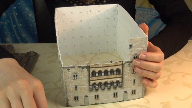 3 D PUZZLE Schloss Neuschwanstein. 3 Д Пазлы Замок Нойшванштайн.